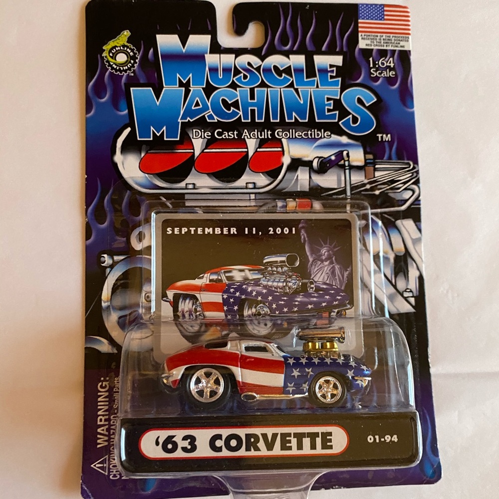 Muscle machines die cast '63 corvette